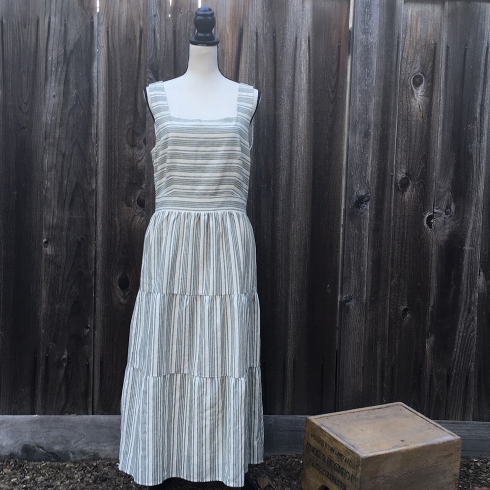 NWOT Striped Sun Dress